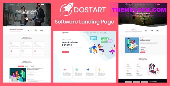 Dostartv.Nulled&#;StartupLandingPage