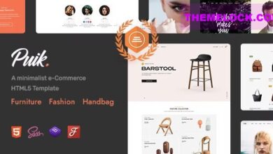 Puikv.Nulled&#;MinimaleCommerceHTMLTemplate