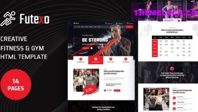 Futexov.Nulled&#;Fitness&#;GymHTMLTemplate