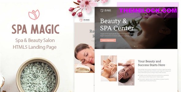 SpaMagicv.Nulled&#;BeautySpaSalonWellnessCenterHTMLTemplate