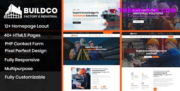 Buildcov.Nulled&#;Factory,Industrial&#;ConstructionTemplate