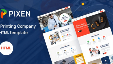 Pixenv.Nulled PrintingServicesCompanyHTMLTemplate