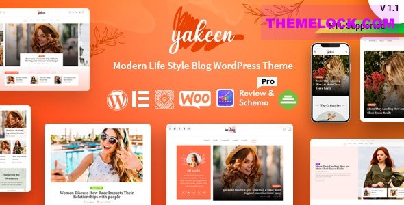 Yakeenv.Nulled&#;LifestyleBlogWordPressTheme