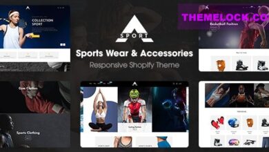Asportv.Nulled&#;SportsWear&#;AccessoriesResponsiveShopifyTheme