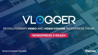 Vloggerv..Nulled&#;ProfessionalVideo&#;TutorialsTheme