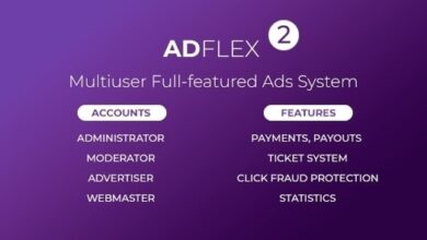 AdFlexv..–MultiUserFull featuredAdsSystemNulledScript