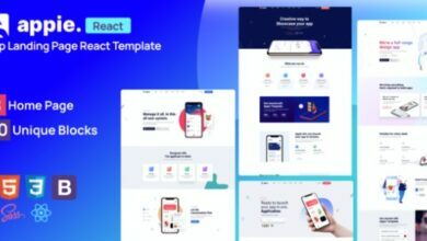 Appiev.Nulled–ReactAppLandingPageSourceCode