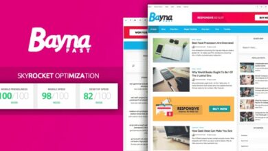 Bayna Fast Nulled – High Speed Optimized Blogger Template Free
