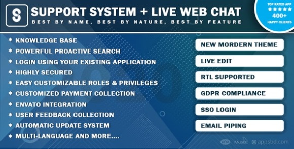 BestSupportSystemv..Nulled–LiveWebChat&#;ClientSupportDesk&#;SupportTicketHelpCentreScript