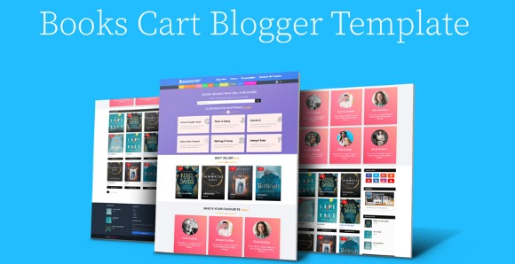 Books Cart Nulled – Premium Book Store Blogger Template