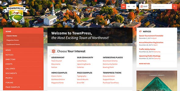 TownPress v3.8.1开心版-市政WordPress主题