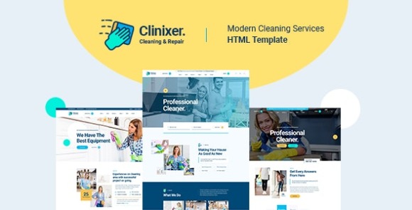Cleanixerv.Nulled–CleaningServicesHTMLTemplateFree