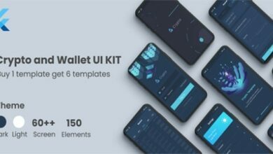 Crypto App Flutter Wallet and Crypto UI KIT Template in Flutter Cryptocurrency App Source