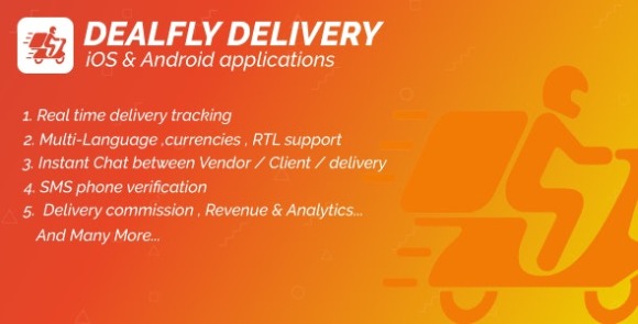 DeliveryforDealflyv.Nulled–OrderTrackingReal Time–iOS&#;AndroidAppSource