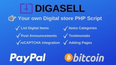 DigaSell – Digital Store PHP Script Nulled Free