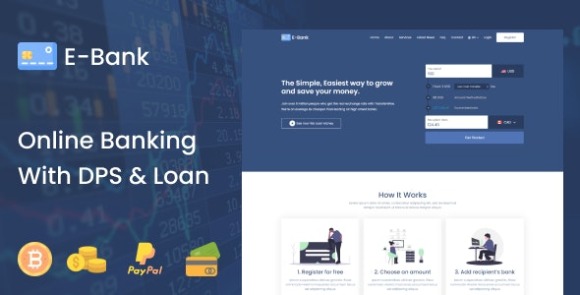 E Bankv.Nulled–CompleteOnlineBankingSystemWithDPS&#;LoanManagementSoftware