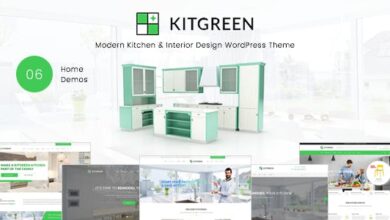 KitGreenv..Nulled&#;ModernKitchen&#;InteriorDesign