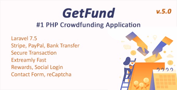 GetFundv.Nulled–AProfessionalLaravelCrowdfundingPlatformScript