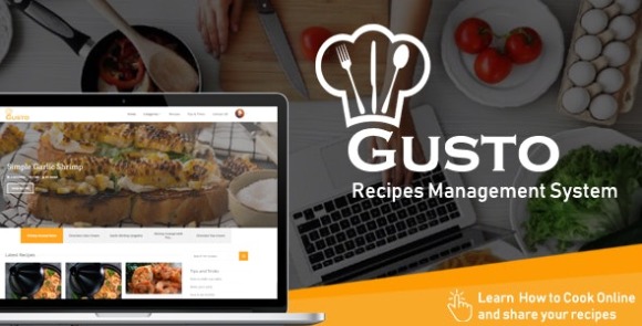 Gustov.Nulled–RecipesManagementSystemPHPScript