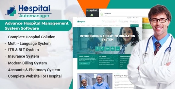 HospitalAutoManagerv.Nulled–AdvanceHospitalManagementSystemSoftwareFree