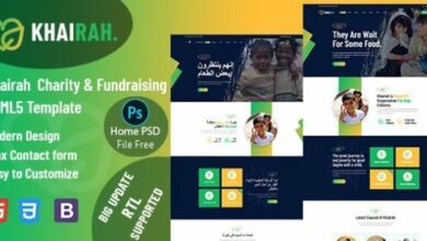 Khairahv.Nulled–CharityNonprofitReact+HTMLTemplateFree