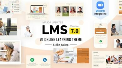 LMSWordPressThemev.Nulled–LearningManagementSystemEducationTheme