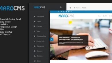 MaroCMS–BusinessCMSNulledv.–PHPScript