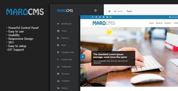 MaroCMS–BusinessCMSNulledv.–PHPScript