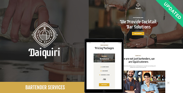 Daiquiriv..Nulled&#;BartenderServices&#;CateringTheme