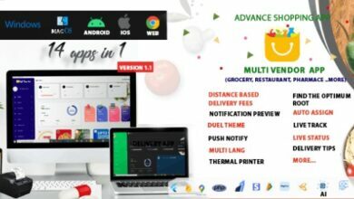 Multi Vendorv.Nulled–Food,Grocery,Pharmacy&#;CourierDeliveryApp|AppsSourceCode