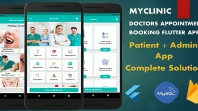 Myclinicv..Nulled–DoctorsAppointmentBookingApp(Admin+Patient)|CompleteSolution|FlutterAppSource