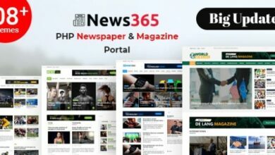 Newsv.Nulled–PHPNewspaperScriptMagazineBlogwithVideoNewspaperPHPScript