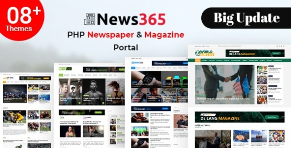 Newsv.Nulled–PHPNewspaperScriptMagazineBlogwithVideoNewspaperPHPScript