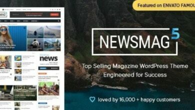 Newsmagv.Nulled–Newspaper&#;MagazineWordPressThemeFree