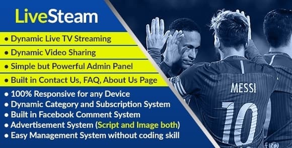 LiveStream Nulled – Online Video and Live Streaming Management System