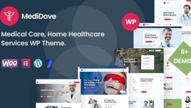 MediDovev..Nulled&#;MedicalCare,HomeHealthcareServiceWPTheme+RTL