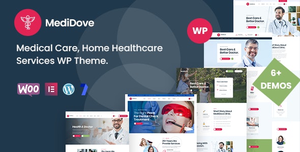 MediDovev..Nulled&#;MedicalCare,HomeHealthcareServiceWPTheme+RTL