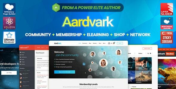 Aardvarkv..Nulled&#;Community,Membership,BuddyPressTheme