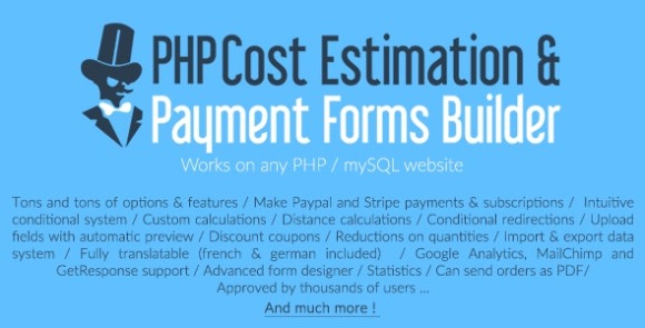 PHPCostEstimation&#;PaymentFormsBuilder(June)Script