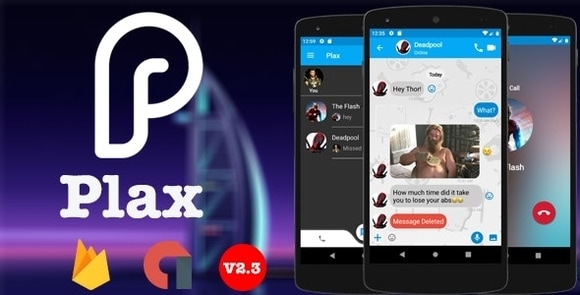 Plaxv.Nulled–AndroidChatAppwithVoice/VideoCallsSourceCode