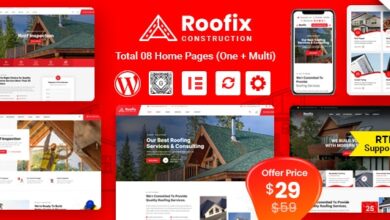 Roofixv..Nulled&#;RoofingServicesWordPressTheme