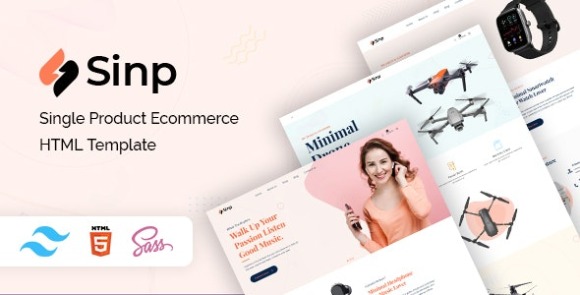 Sinpv.Nulled–SingleProductEcommerceHTMLTemplateFree