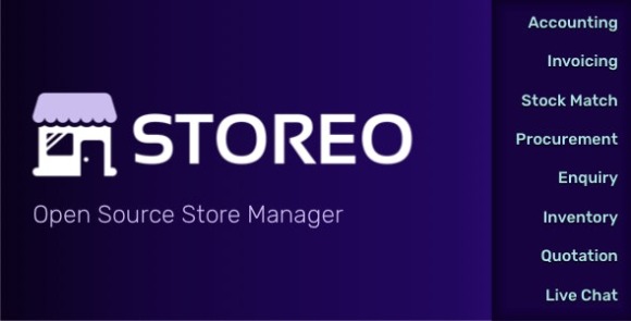 Storeov.Nulled–OpenSourceStoreManagerforAccounting,Billing&#;InventoryManagementScript