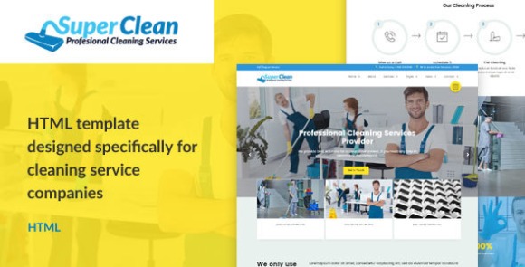 SuperCleanv.Nulled–CleaningServicesHTMLTemplateFree