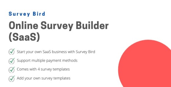 SurveyBirdv.Nulled–OnlineSurveyBuilder(SaaS)PHPScript