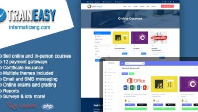 TrainEasyLMSNulled–Training&#;LearningManagementSystem(March)PHPScript