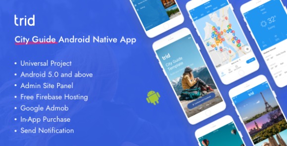 TridvNulled–CityTravelGuideAndroidNativewithAdminPanel,FirebaseAppSourceCode