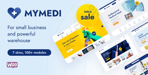 MyMedi v1.4.7 开心版 – 响应式 WooCommerce WordPress 主题