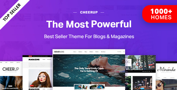 CheerUpv..Nulled&#;Blog/Magazine&#;WordPressBlogTheme