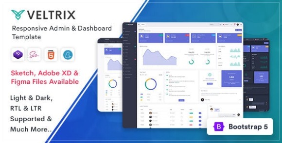 Veltrixv..Nulled–Admin&#;DashboardTemplateFree